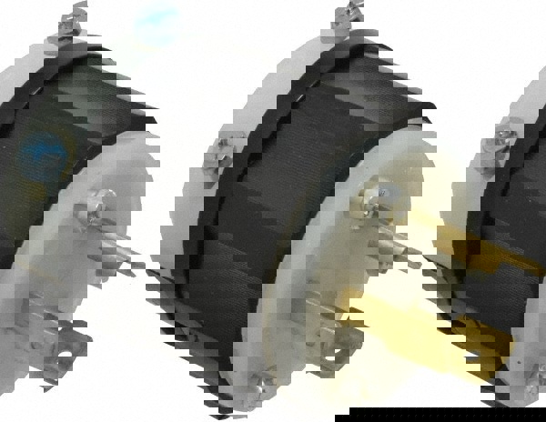 Locking Inlet: Plug, Industrial, L5-20P, 125V, Black & White